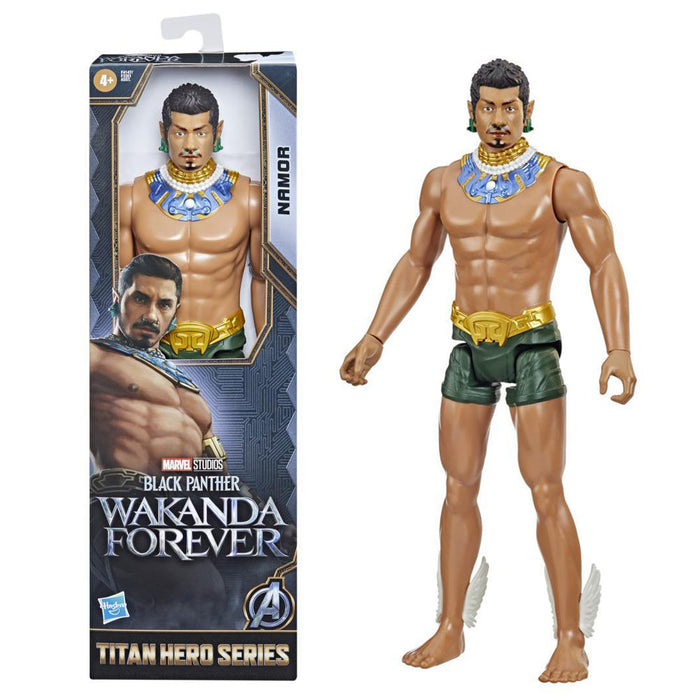 Marvel Black Panther Wakanda Forever Namor Titan Hero Series 12" Action Figure