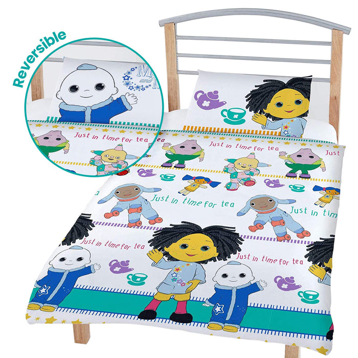 Moon and Me Tea Time Junior Reversible Duvet Set