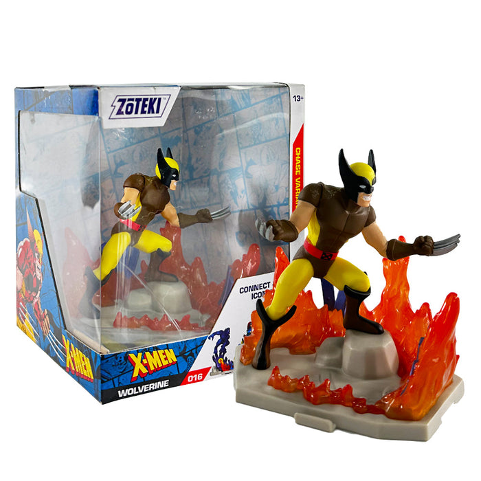 Zoteki Marvel X-Men Wolverine (Chase Variant) Collectible Connect & Create Figurine