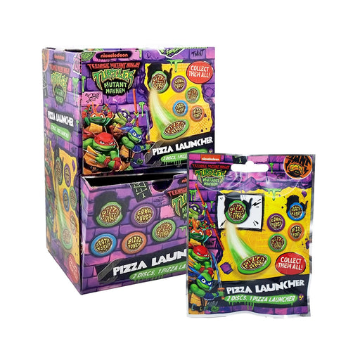 Teenage Mutant Ninja Turtles Pizza Launcher + Discs Mini Collectible Blind Bag
