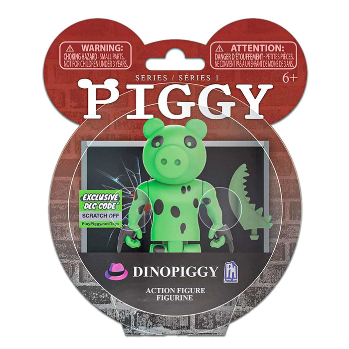 Piggy Series 1 Collectible 3.5" Action Figure - Dinopiggy