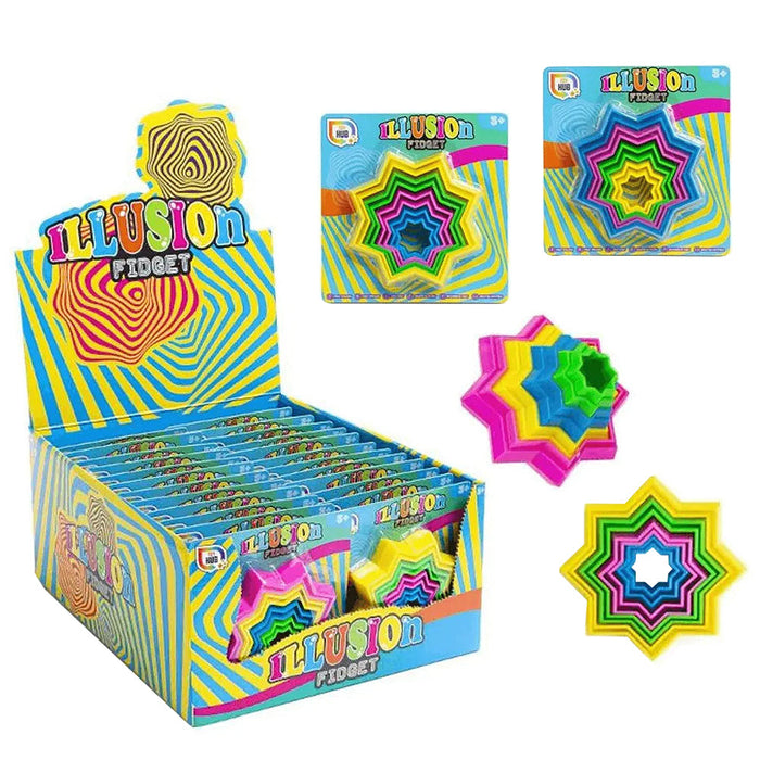 Illusion Fidget Star Sensory Toy