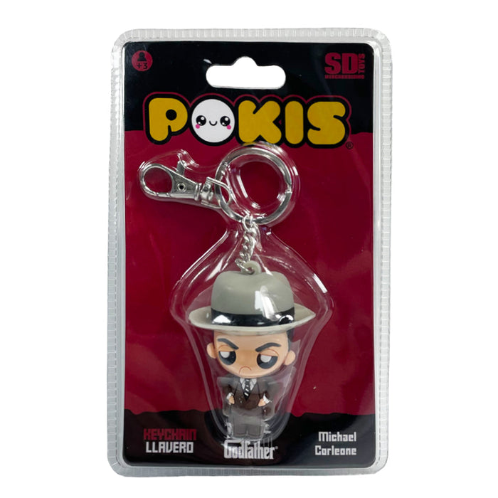 Pokis The Godfather Michael Corelone Collectible Figure Keychain