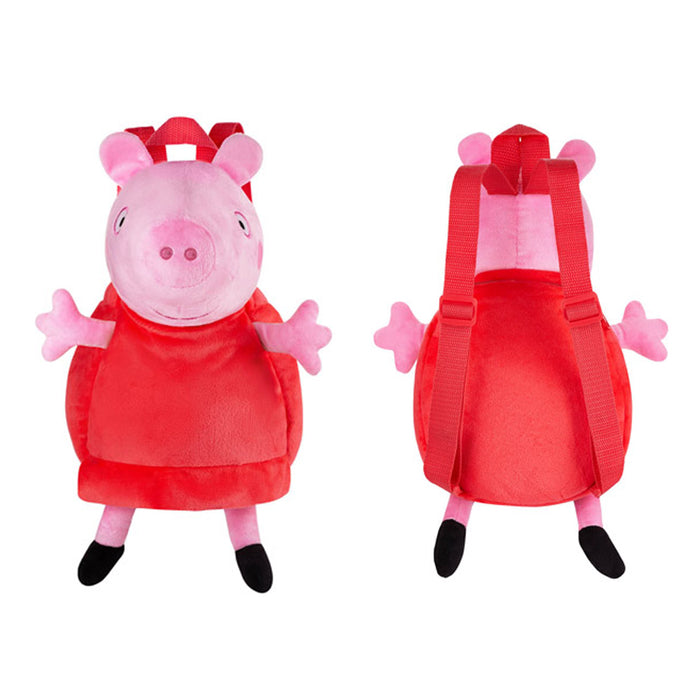 Peppa Pig Character Soft Plush 10cm Junior Backpack