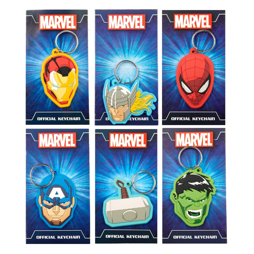 Marvel Character 2D Collectible Keychain