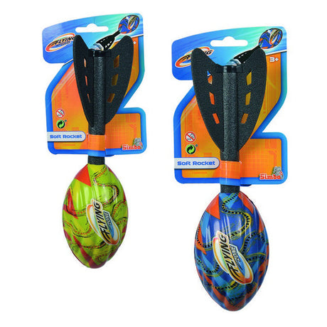 Simba Flying Zone Soft Rocket Summer Throwing Ball Toy