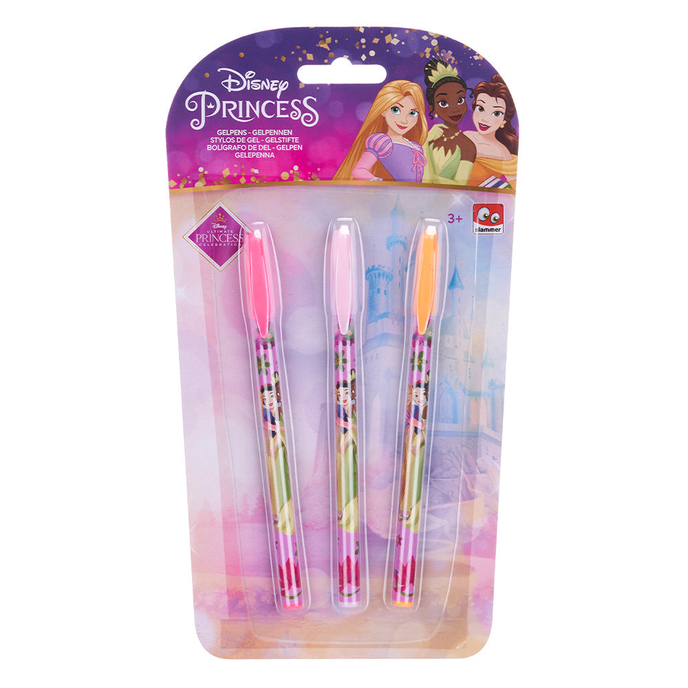 Disney Princess Gel Pens 3pk