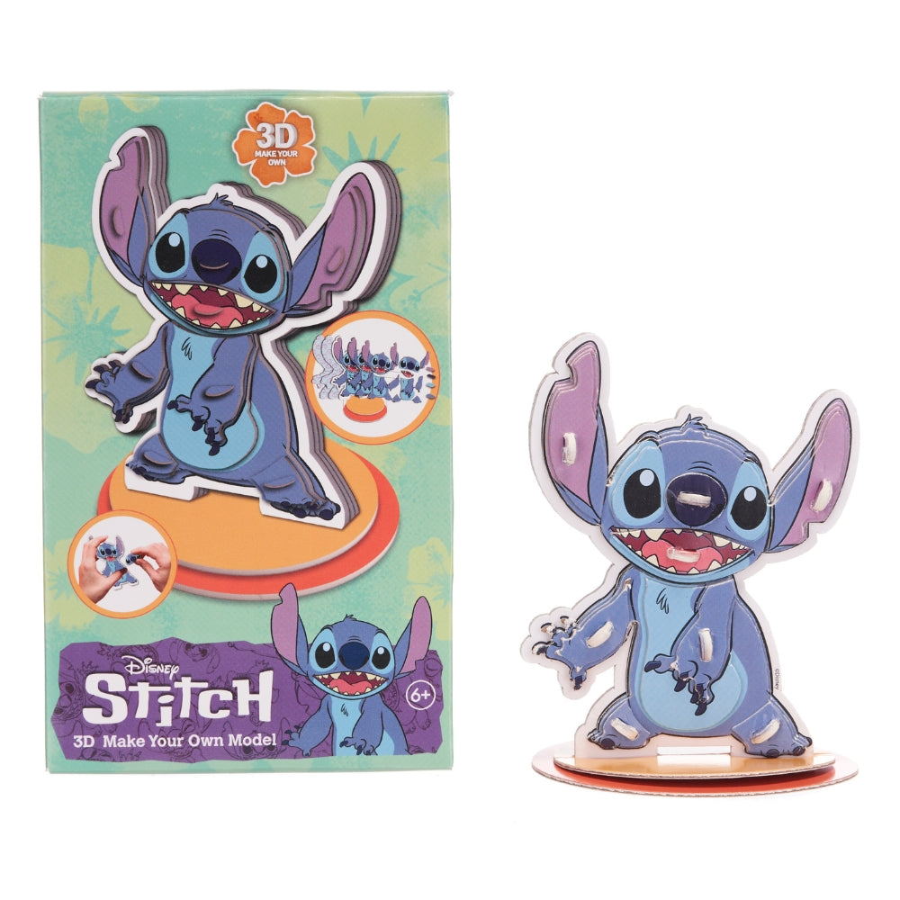 Disney Stitch Make Your Own 3D Puzzle Figure