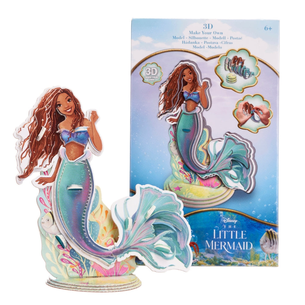 Disney The Little Mermaid Make Your Own 3D Puzzle Figure