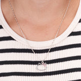 Hello Kitty Jewellery Pink Bow Charm Necklace