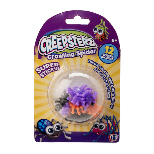 Creepsterz Crawling Spider Super Sticky 12pc Pack