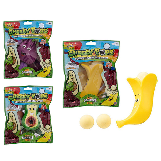 Cheeky Pops Fruit Squeezy Foam Shooter Toy