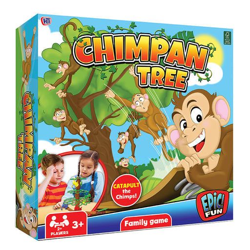 Chimpan-Tree Catapulting Chimps Monkey Hanging Game