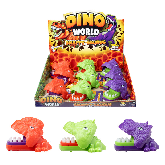 Dino World Snappy-Saurus Watch Your Fingers Game