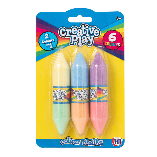 Creative Play 2-In-1 Colour Chalks