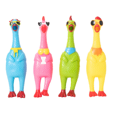 Funky Chicken Squeeze & Squawk Novelty Joke Toy