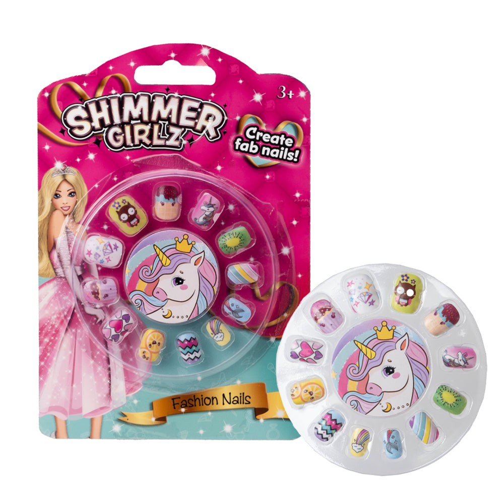 Shimmer Girlz Fashion Nails Cosmetic Playset