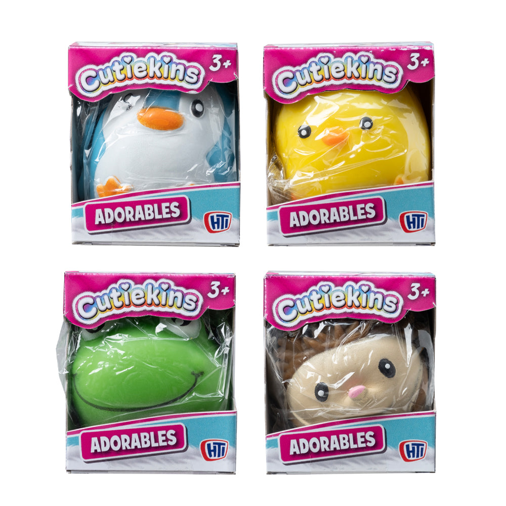 Cutiekins Adorables Cute Squeezy Animal Figure Fidget Sensory Toy