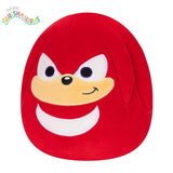 Squishmallows Sonic The Hedgehog Knuckles 8" Soft Plush Toy