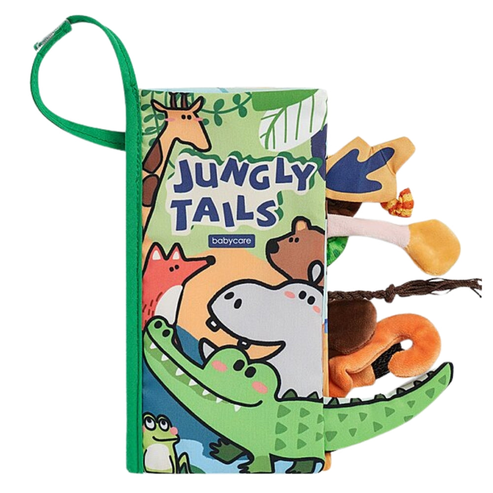 Jungle Tails Baby Cloth 3D Texture Book