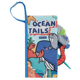 Ocean Tails Baby Cloth 3D Texture Book