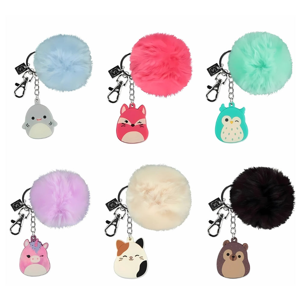 Squishmallows Original Collectible Pom Pom Keyring