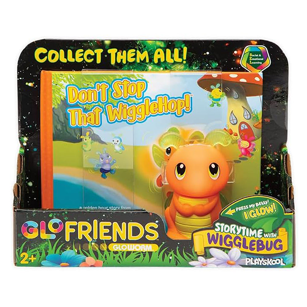 Playskool GloFriends Storytime With Wigglebug Book & Figure