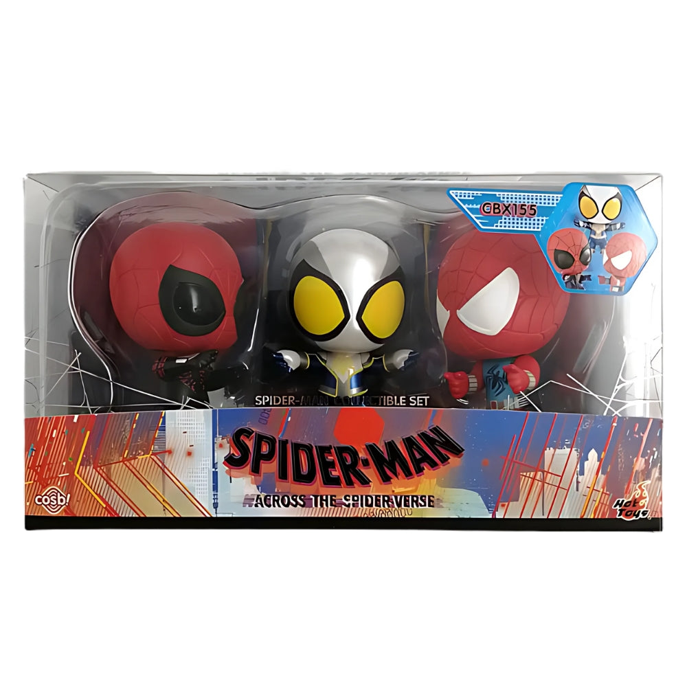 Hot Toys Spider-Man Across The Spider-Verse Collectible Figure 3pk (Set B)