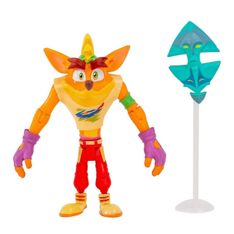 Crash Bandicoot Retro Crash Collectible 4.5" Action Figure