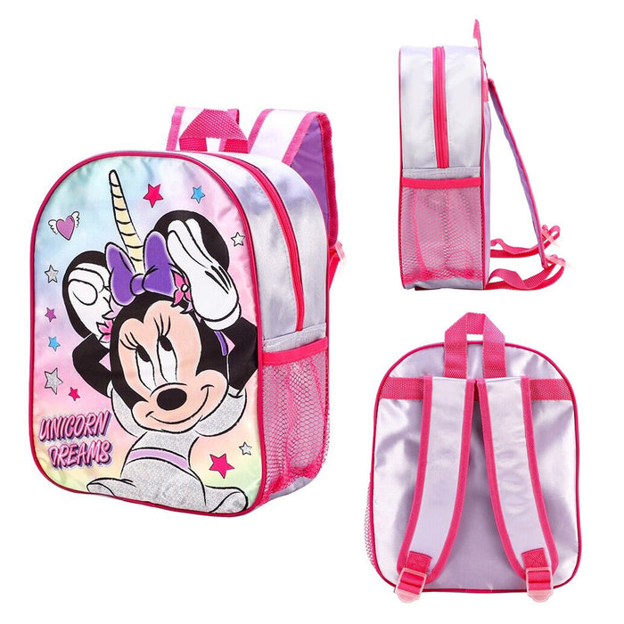 Disney Minnie Mouse Unicorn Dream Kids Backpack Rucksack