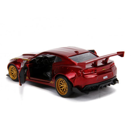 Marvel Avengers Iron Man 2016 Chevy Camaro 1:32 Scale Model Jada Toys