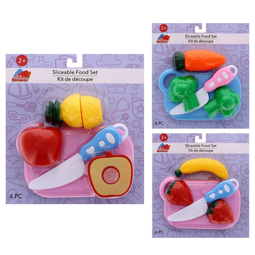 Kitchen Food Chopping Pretend Cooking Play Set