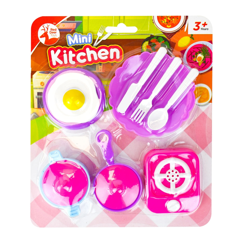 Mini Kitchen Pretend Play Set