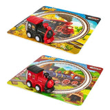 Wind-Up Jigsaw Train Puzzle Play Set