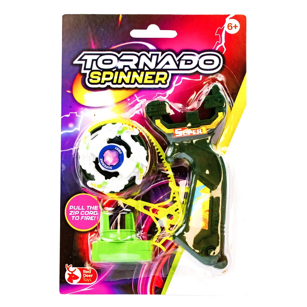 Tornado Spinner Spinning Top Launcher Play Set