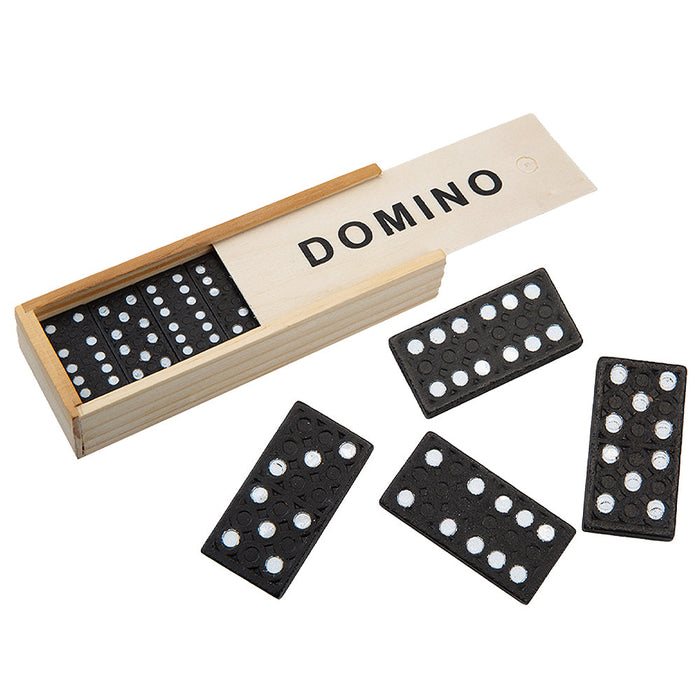 Wooden Domino Set Classic Game
