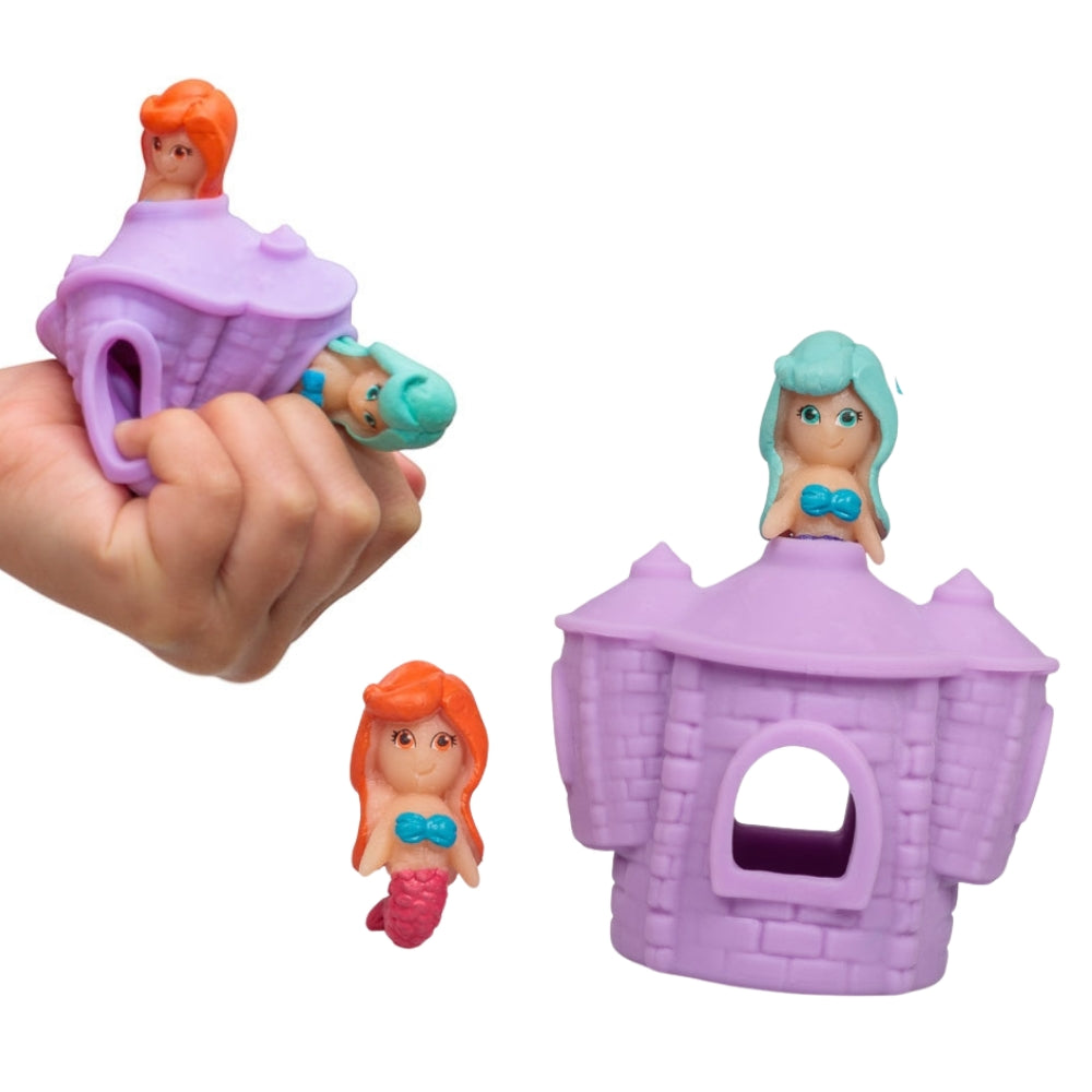 Stretchy Mermaid Castle Fidget Sensory Toy