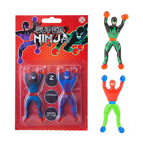 Super Ninja Wall Walkers 2pk