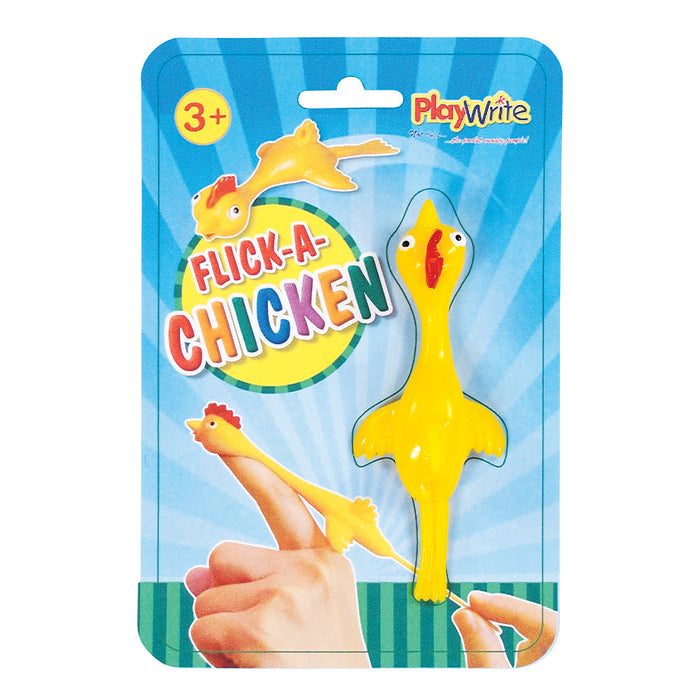 Flick-A-Chicken Mini Flinging Chicken Toy