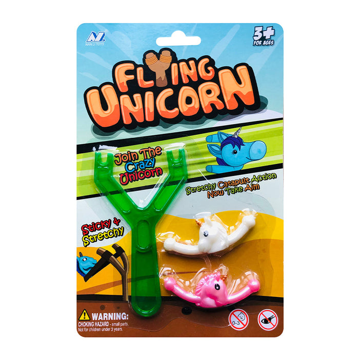 Flying Unicorn Sticky & Stretchy Catapult Toy