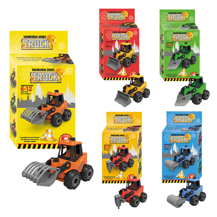 Construction Truck Build Your Own Vehicle Play Set