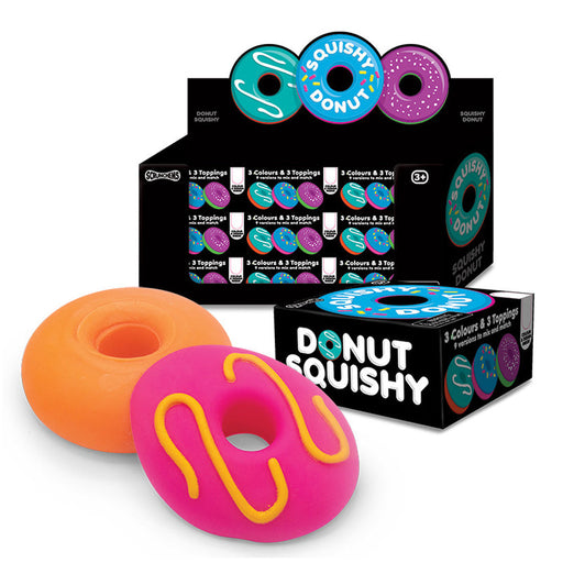 Scrunchems Donut & Topping Squishy Fidget Sensory Toy