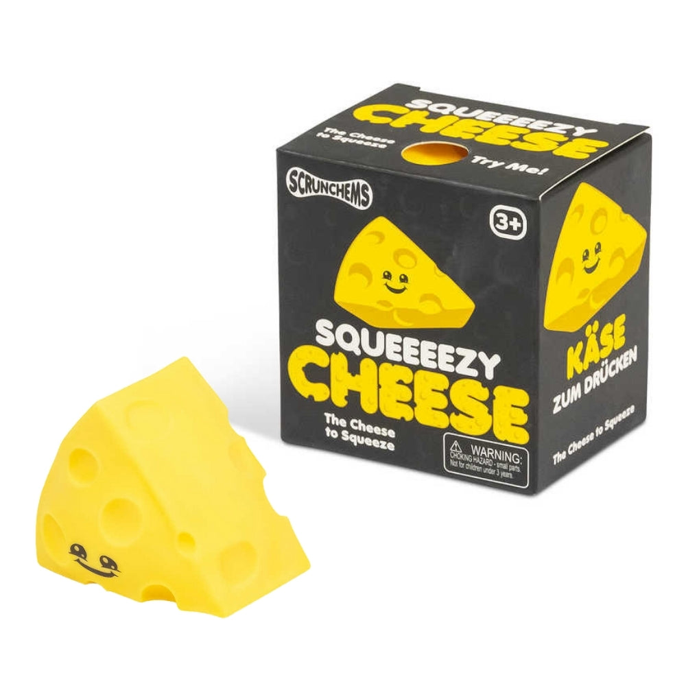 Scrunchems Squeezy Cheese Fidget Sensory Toy