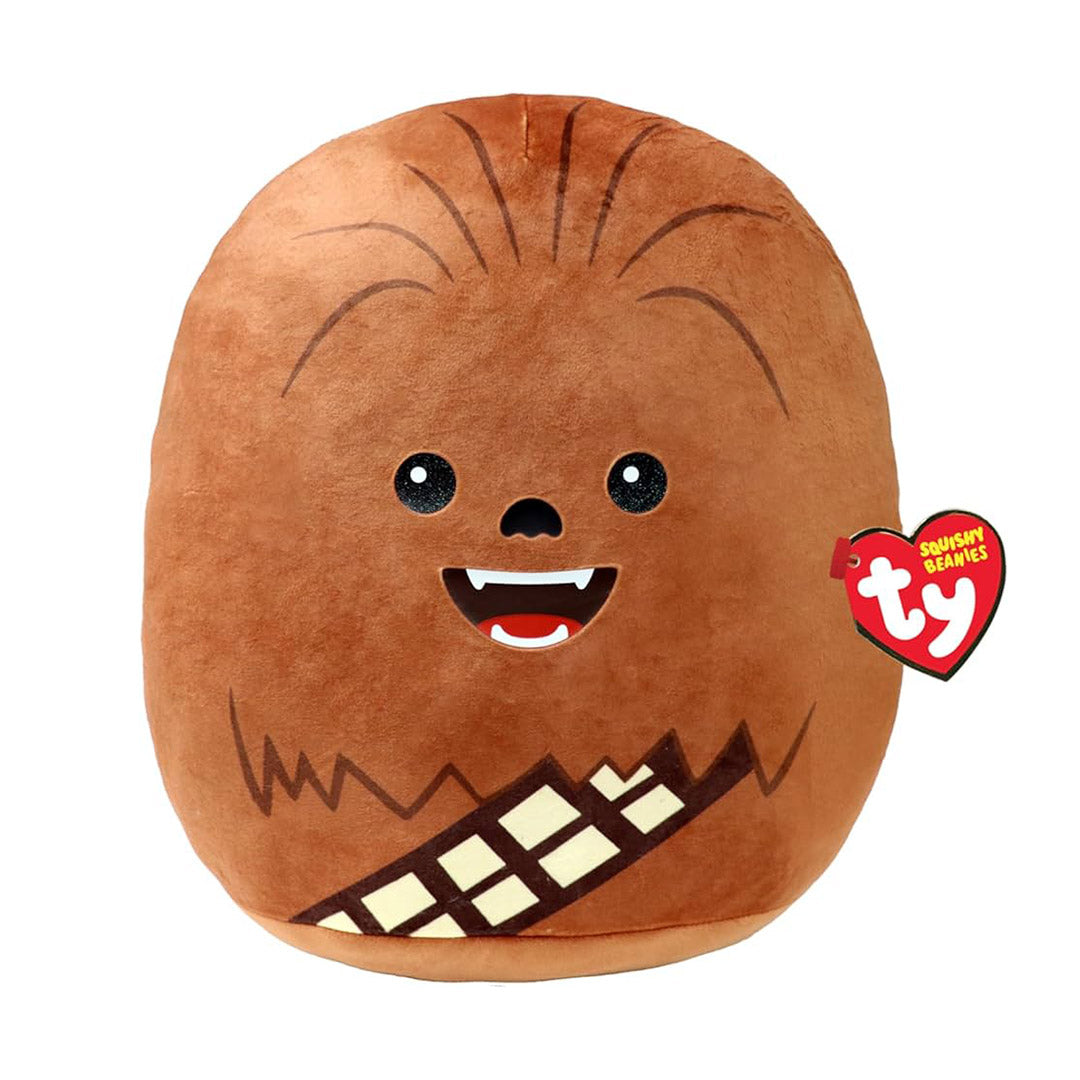 TY Squishy Beanies Star Wars Chewbacca 10" Soft Plush Toy