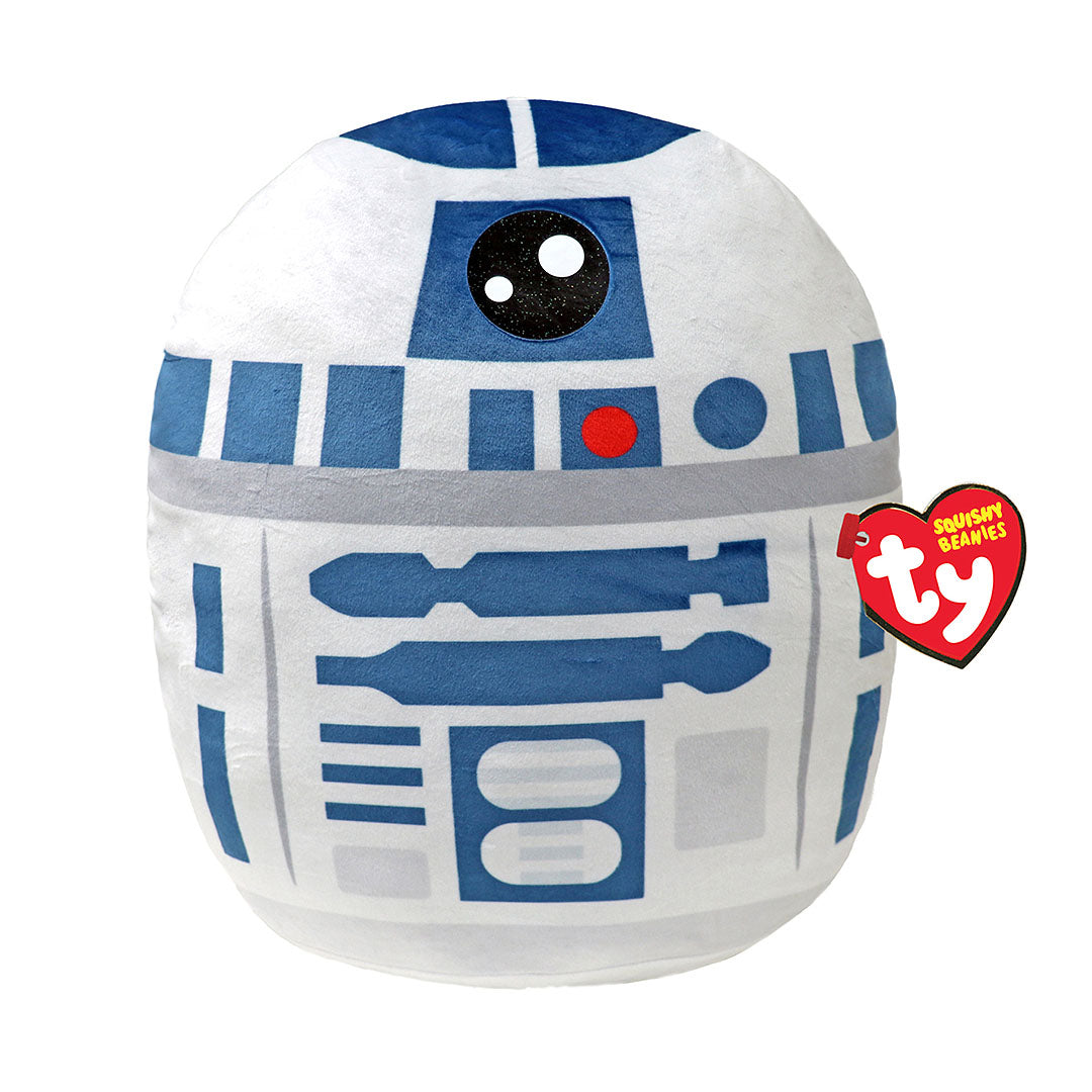 TY Squishy Beanies Star Wars R2-D2 10" Soft Plush Toy