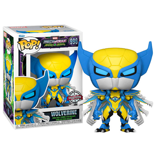 Funko POP Marvel Mech Strike Monster Hunters Wolverine Collectible Vinyl Figure - Special Edition