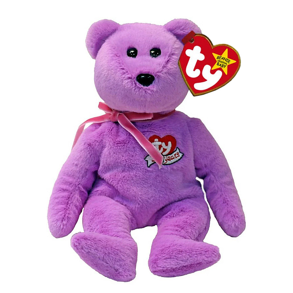 TY Original Beanie Babies 15cm Soft Plush Toy - Celebrate Bear II