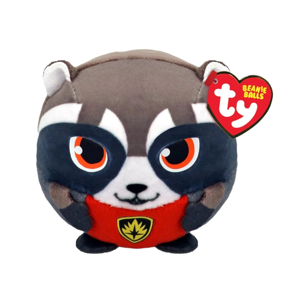 TY Marvel Beanie Ball Puffie - Guardians Of The Galaxy Rocket