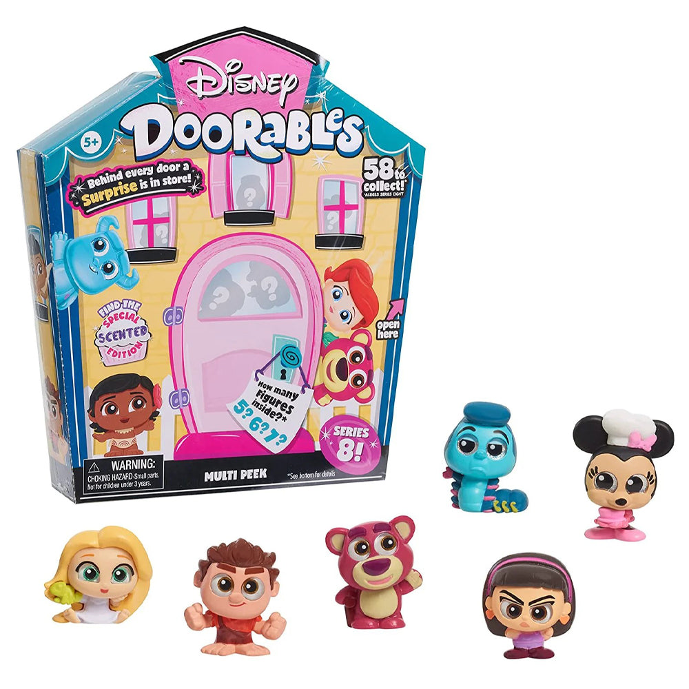 Disney Doorables Series 8 Multi Peek Mystery Figure Pack