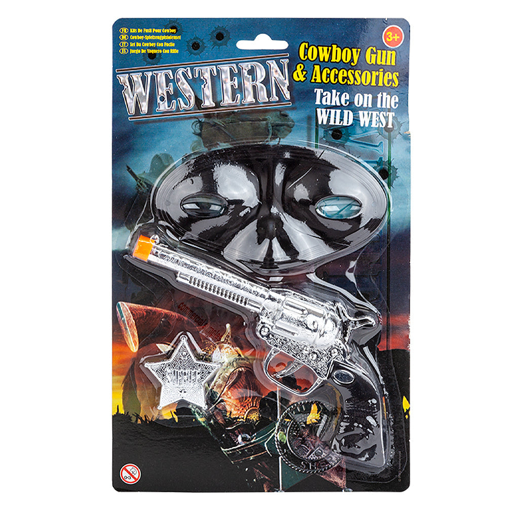 Western Cowboy Gun & Accessories Wild West Play Set